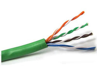 Weltron T2404L5EP-GN 1000FT GREEN CAT5E PLENUM 350MHZ UTP CMP