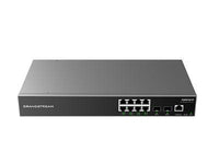 Grandstream GWN7801 Enterprise Layer 2+ Managed Network Switch, 8 x GigE, 2 x SFP
