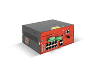 Lantronix LSS2200-8P Switch, Managed Hardened Poe++, (8) 10/100/1000BASE-T Poe++, (2) 10G Base-x Sfp+, 720W