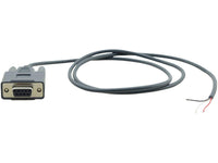 Kramer C-D9F/OPEN-15 RS-232 DB9 Female to Bare Wire Control Cable, 15 ft