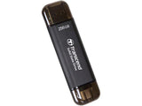 Transcend TS256GESD310C 256GB, External SSD, ESD310C, USB 10Gbps, Type C/A , Black
