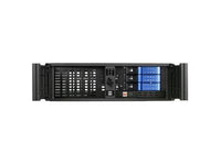 iStarUSA D300FS-DE3BL 3U Compact Stylish Rackmount