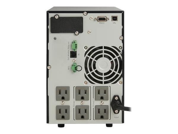 thumbnail image 2 of Eaton Tripp Lite Series SMART2200RM2UN 2000VA Rack Mount UPS Battery Backup, Pure Sine Wave, 1950W, Pre-Installed Network Card, 7 Outlets, 120V, AVR, Uninterruptible Power Supply 2 of 14