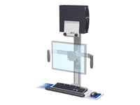 GCX WMS-0001-01 Wall Mount System, Fixed, VESA, Keyboard, Flush