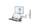GCX WMS-0003-02 Wall Mount System, Adjustable Height, 8 Extension,VESA,Folding Keyboard
