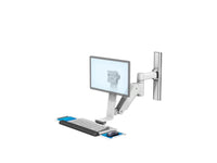 GCX WMS-0004-02 Wall Mount System, Adjustable Height, 8 Extension, Vesa, Keyboard