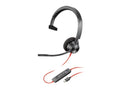 Poly 760Q7AA Blackwire 3310 Microsoft Teams Certified Headset +USB-C/A Adapter TAA