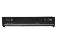SmartAVI DPX-XT-4P-RX-S DisplayPort, Quad-Head, USB 2.0 & audio KVM Receiver - Includes DPX-Xt-RX, PS5VDC4A
