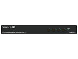 SmartAVI SKM-04-LT-S 4-Port KM Switch with USB 2.0 Sharing. Includes SKM-04-LT & PS5VDC3A
