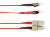 Black Box FOLZHSM-008M-STSC-RD SM FO Patch Cable Duplx, Lszh, RED, STSC