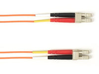 Black Box FOCMP10-LCLC-OR-10 10 MM FO Patch Cable Duplx, PL, Orange, Lclc, 10 Feet