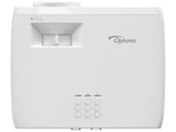 Optoma ZH520 Compact High Brightness Full HD Laser Projector, 5500 lm, White