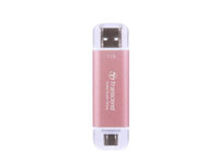 Transcend TS1TESD310P 1TB,USB External SSD, ESD310P, USB 10Gbps, Type C/A,Pink