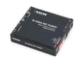 Black Box LGC340A-R2 Gigabit Ethernet (1000-Mbps) Industrial Media Converter - (2) 10/100/1000-Mbps Copper to (2) 100/1000-Mbps Fiber SFP, Hardened Temperature