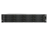 QNAP TS-H1277AXU-RP-R7-32G-US 2U 12-BAY Qts Hero NAS, AMD Ryzen 7 7000 Series 8C16T (boost Up to 5.3 GHz) PROCESSOR,32GB DDR5 NON-ECC RAM (max. 128GB Total), M.2 2280 PCIE