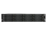 QNAP TS-H1277AXU-RP-R7-32G-US 2U 12-BAY Qts Hero NAS, AMD Ryzen 7 7000 Series 8C16T (boost Up to 5.3 GHz) PROCESSOR,32GB DDR5 NON-ECC RAM (max. 128GB Total), M.2 2280 PCIE