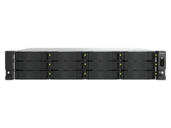 QNAP TS-H1277AXU-RP-R7-32G-US 2U 12-BAY Qts Hero NAS, AMD Ryzen 7 7000 Series 8C16T (boost Up to 5.3 GHz) PROCESSOR,32GB DDR5 NON-ECC RAM (max. 128GB Total), M.2 2280 PCIE