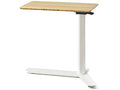 Humanscale FM2WH1627BM Color: Bamboo work surface with white base