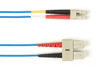 Black Box FOLZHSM-SCLC-BL-7 SM FO Patch Cable Duplx, Lszh, Blue, SCLC 7 FT (2M)