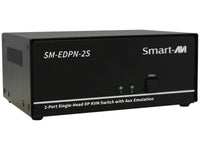 SmartAVI SM-EDPN-2S-S 4K60 DisplayPort, 2-Port, Single-Head, KVM Switch with Emulation, Audio and USB 2.0 Support.