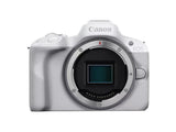 Canon 5812C002 EOS R50 Mirrorless Camera (white, BODY Only)