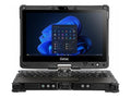 Getac V110 Gen 7 11.6" Fully Rugged Convertible Laptop - Core i7-1255U, 64GB RAM, 1TB SSD, Windows 11 Pro, TAA (VSEB4ZTABXXA)