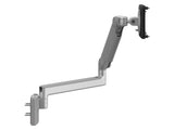 Humanscale M21NTNHSFTB M21 M2.1 Monitor Arm - Base Without Technology -No Technology- Direct Hardwall- Silver with Gray 