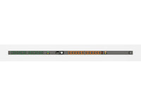 Vertiv VP5N30A7 rPDU, Switched Unit Level Monitoring EC, 30A, 208V, 4.9kW, Vertical, (18) Locking IEC C13, (6) Locking IEC C19