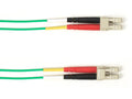 Black Box FOCMP10-LCLC-GN-4 10 MM FO Patch Cable Duplx, PL, Green, LCLC 4 FT (1M)