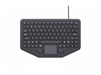 Getac Model iKey SkinnyBoard Mobile Keyboard - Input Device Support Type Keyboard, Touchpad - QWERTY - Wired (590GBL001370)