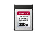 Transcend TS320GCFE860 320GB, CFExpress Card Gen3x2, SLC mode