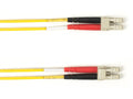 Black Box FOLZH50-LCLC-YL-17 50 MM FO Patch Cable Duplx, Lszh, Yellow, LCLC 17 FT