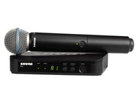 Shure BLX24/B58-J11 Vocal System with (1) BLX4 Wireless Receiver and (1) Handheld Transmitter with BETA 58 Microphone