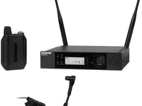 Shure GLXD14R+/B98-Z3 The GLX-D+ Dual Band Wireless Rack System features the precision-crafted BETA 98H/C flexible gooseneck microphone for brass