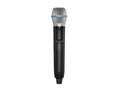 Shure GLXD2+/B87A=-Z3 Featuring the BETA 87A vocal microphone, the GLXD2+/B87 Dual Band Handheld Transmitter delivers superior, transparent digital audio