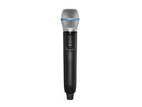 Shure GLXD2+/B87A=-Z3 Featuring the BETA 87A vocal microphone, the GLXD2+/B87 Dual Band Handheld Transmitter delivers superior, transparent digital audio