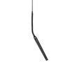 Shure MX202B/MS Black Mini-Condenser for Overhead Miking with MINI SHOTGUN cartridge - In-line Preamp
