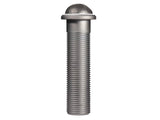 Shure MX395AL/C-LED Bushed Aluminum Button Mic, CARDIOID, remoteable LED, 5-Pin XLR (Female Connector Included)