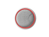 Shure MX395W/O-LED White Button Mic, OMNIDIRECTIONAL, remoteable LED, 5-Pin XLR (Female Connector Included)