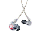 Shure SE846G2CL Clear SE846 Quad-driver earphones, with professional clear 64 cable