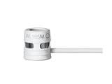 Shure WL185MW/C-LM3 Lavalier Microphone, Cardioid, White