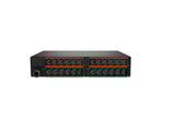 Vertiv VP7N32A0 rPDU, Switched Outlet Level Monitoring EC, 30A, 208V, 4.9kW, Horizontal, (24) Combination C13/C19, 10ft power cord with L6-30P