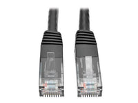 Eaton Tripp Lite N200-020-BK Cat6 Gigabit Molded (UTP) Ethernet Cable (RJ45 M/M), PoE, Black, 20 ft. (6.09 m)