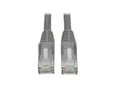 Eaton Tripp Lite N201-010-GY Cat6 Gigabit Snagless Molded (UTP) Ethernet Cable (RJ45 M/M), PoE, Gray, 10 ft. (3.05 m)