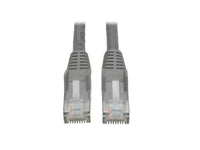 Eaton Tripp Lite N201-050-GY Cat6 Gigabit Snagless Molded (UTP) Ethernet Cable (RJ45 M/M), PoE, Gray, 50 ft. (15.24 m)