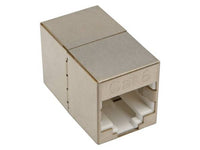 Eaton Tripp Lite N234-001-SH Cat6 Straight-Through Modular Shielded Compact In-Line Coupler (RJ45 F/F), TAA
