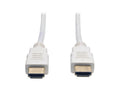 Eaton Tripp Lite P568-006-WH High-Speed HDMI Cable (M/M) - 4K, Gripping Connectors, White, 6 ft. (1.8 m)