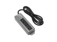 Eaton Tripp Lite UL603CB-6 Industrial Power Strip, 4-Outlet, 6 ft. (1.8 m) Cord, Locking Switch Cover