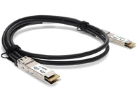 Axiom 470-ADYS-AX QSFP-DD DAC Cable for Dell 0.5m, Black