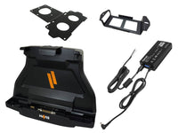 Getac F110G5/G6/G7 - Havis, PKG-DS-GTC-222-BW, Vehicle Dock, with Bracket (Include 120W bare wire vehicle adapter) (543391800535)